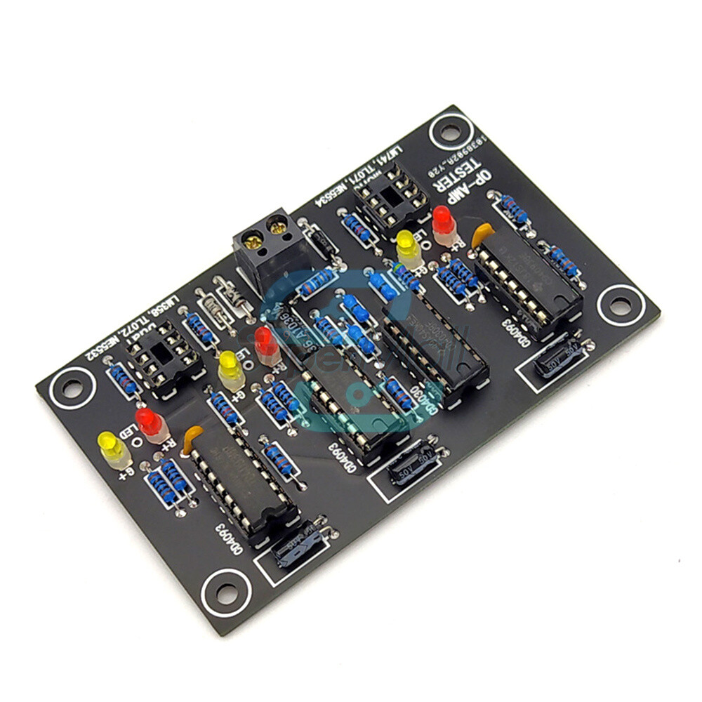 Testeur D'ampli Op (OP AMP) Pour TL071, TL072, TL081, TL082 - Simple Et Double - Neuf