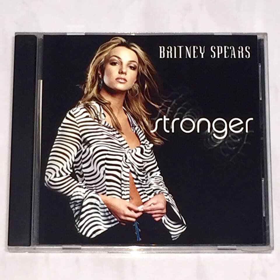 Britney Spears 2000 Stronger Taiwan OBI 4 Track CD Single with