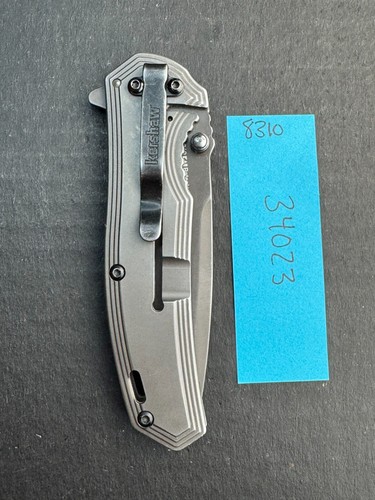 Kershaw Fringe 8310 Assisted Open Knife Frame Lock Plain Edge Blade - 第 43/43 張圖片