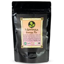 Moringa Energy Tea Bags, 93 Nutrients in Superfood Tea of Moringa Leaf, 28 teas