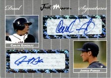 2007 Carlos Gonzalez * Jarrod Parker * Autograph Rookie SILVER Auto #/25
