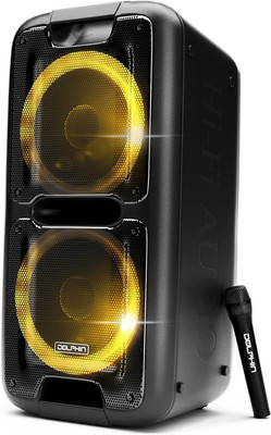 Dolphin SP-2100RBT Portable Bluetooth Speaker System -  on Wheels with Sound-...