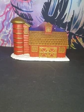 Vintage Byron Molds 1979 Barn Village Piece Christmas Decor 