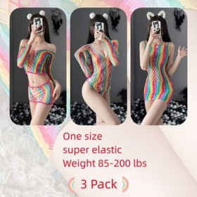 Sexy Lingerie Lace Dress Underwear w/Garter Belt Babydoll Nightwear Sleepwear