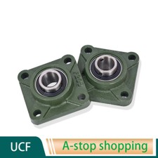 UCF Metric Self Lube Bearing 4 Bolt Flange UCF 203 - UCF 212   17mm - 60mm