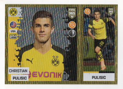 188 Christian Pulisic Panini FIFA 365: 2018-2019. Grey Back | eBay