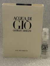 Giorgio Armani Acqua Di Gio For Men EDP 0.04fl / oz 1.2ml Sample Spray Vial New