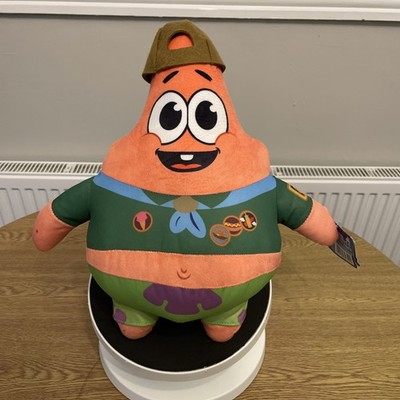 Seltene Camp Koralle 13 Zoll Patrick Seestern Plüschtier aus SpongeBob Schwammkopf 