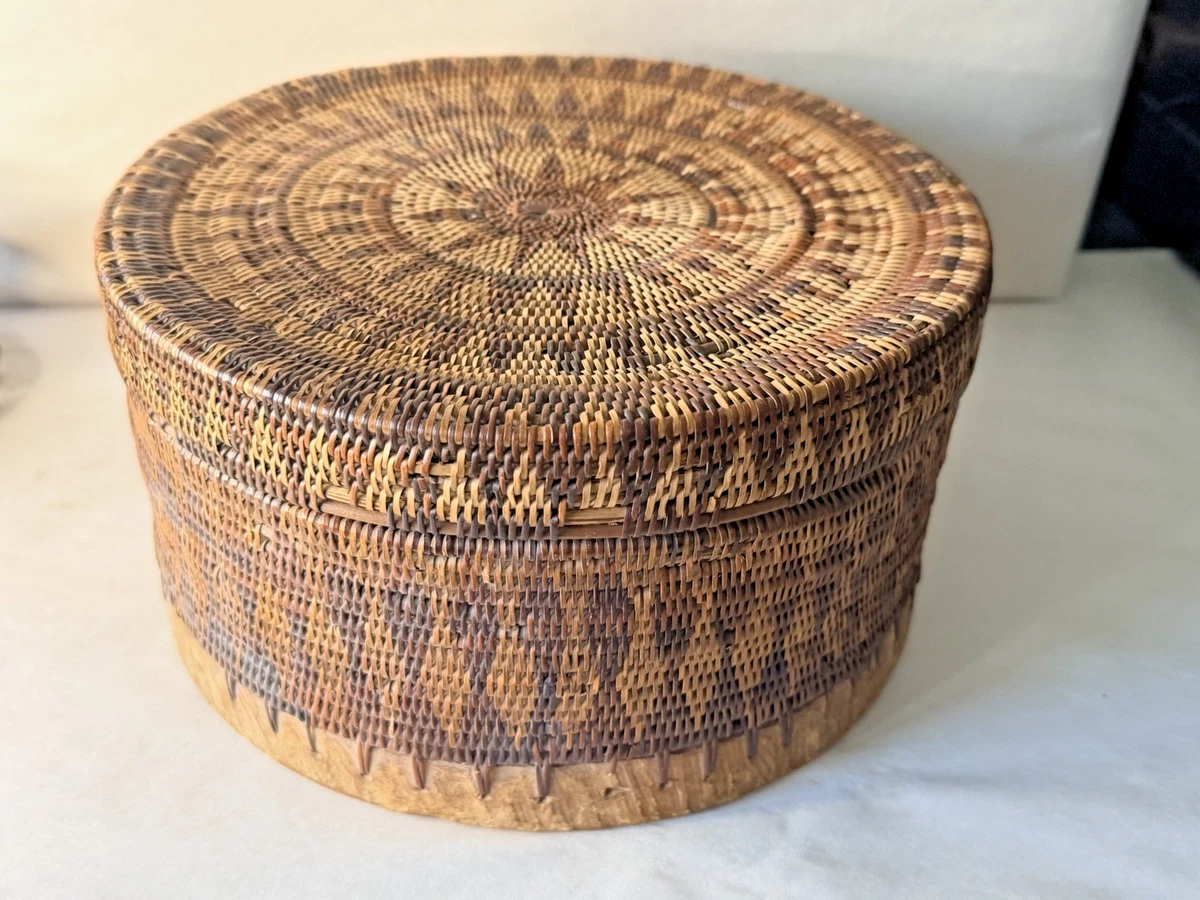 US Native American Baskets (1800-1934) for sale | eBay