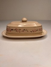 Martha Stewart Hydrangea Cover Butter Dish