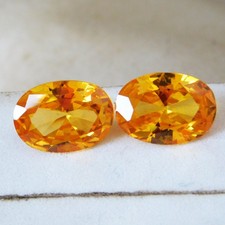 Natural Cambodian Zircon 14x10mm Stunning Oval Cut Certified Gemstone 