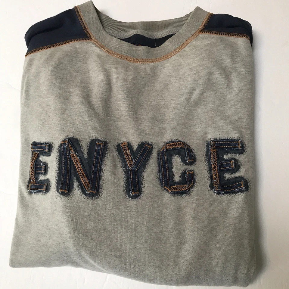 Camisa De Colección Años 90 Y2K Enyce Para Hombres X-Grande Hip Hop Ropa de Calle Patinador Grunge Denim Foto 3 de 4