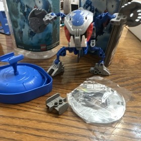 LEGO BIONICLE Bohrok Gahlok-Kal 8578 Canister 40pc Complete Set w/ CD