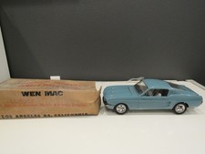 Mustang Fastback motore a gas anni 60 WEN MAC rara auto da corsa vintage 049