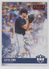 2018 Panini Diamond Kings Artist Proof Red Lucas Sims #86 4vo