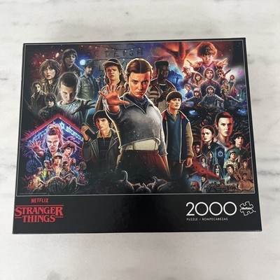 Buffalo Games - 2000 Piece Puzzle - Stranger Things Season Collage