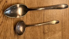 Servierlöffel &  Saucenkelle BSF PLATURA 90 Silberauflage/versilbert