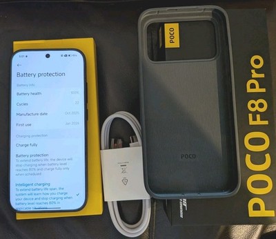Xiaomi POCO F8 Pro 5G Black  Boxed 10/10  UK Version  Unlocked  880+ FEEDBACK