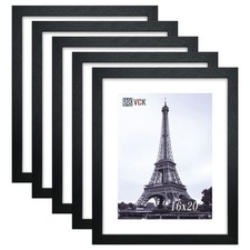 VCK 16x20 Poster Frame in Black with Polished Plexiglass Set 16 x 20,
