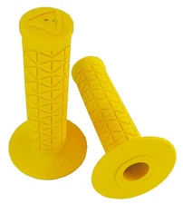 AME old school BMX bicycle grips - TRI - YELLOW