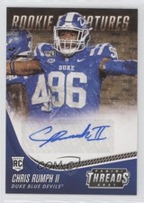 2021 Panini Chronicles Draft Picks Bronze Chris Rumph II #TS-CRU Auto 05v0
