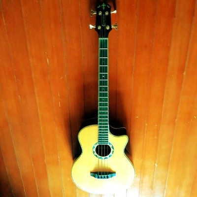 Crafter アコースティックベース Electric Acoustic Bass Guitar Crafter GAB24S Natural Good