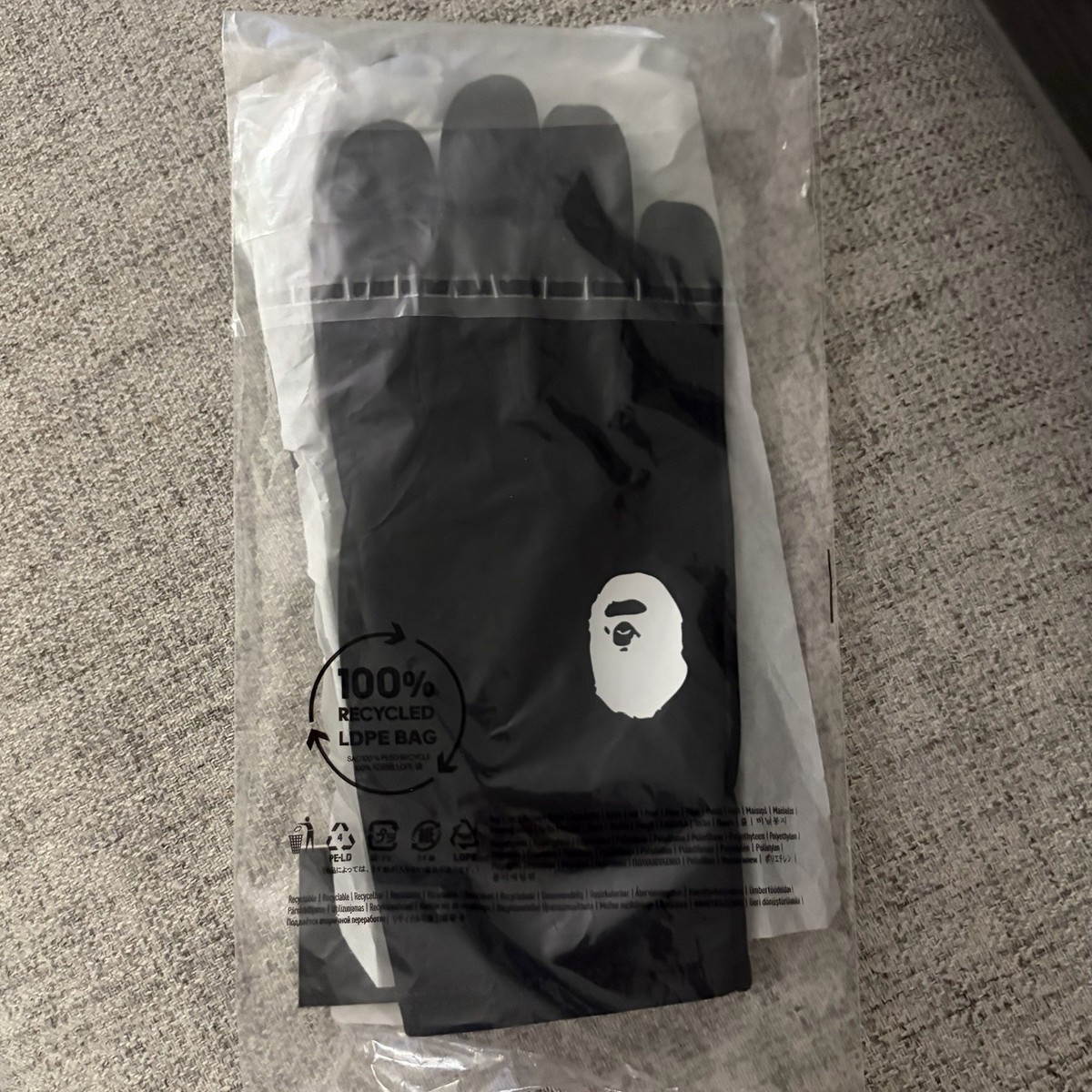 Size Large - Adidas x GORE-TEX x BAPE® Camo Gloves | eBay