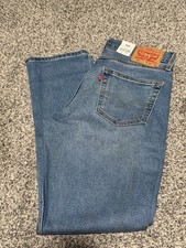 Levi Premium 511 Slim Fit Flex Medium Wash All Seasons Tech 33 x 30 Mens