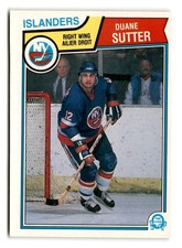1983-84 Duane Sutter O-Pee-Chee OPC - New York Islanders