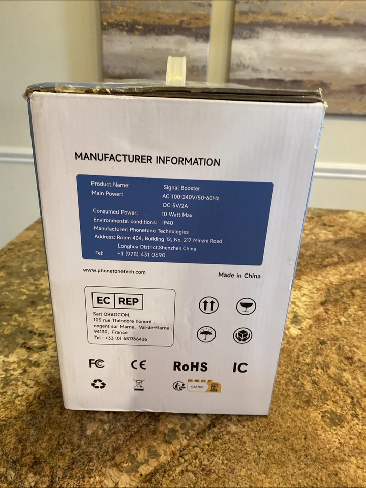 Phonetone N30 Series Cell Phone Booster, AC 100-240B/50-60hz - Image 2 of 4