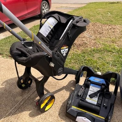 Doona Stroller w/ Nitro Black Canopy & Base | eBay