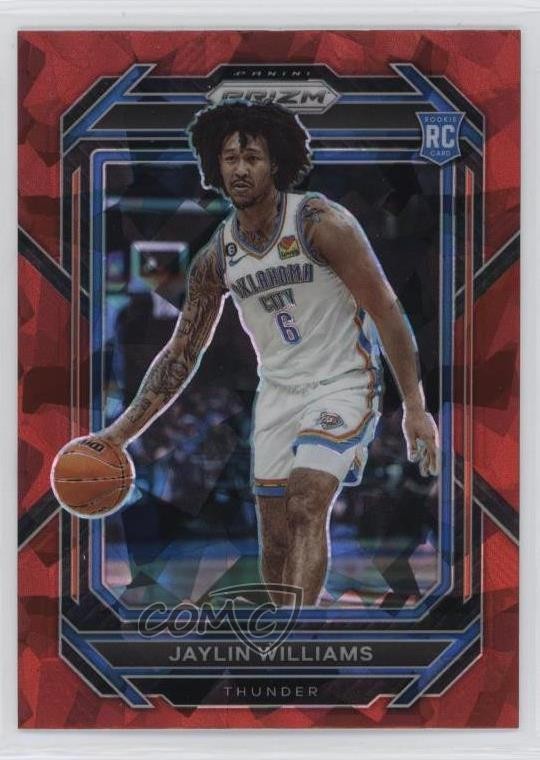 2022-23 Panini Prizm Red Ice Prizm Jaylin Williams #247 18ru