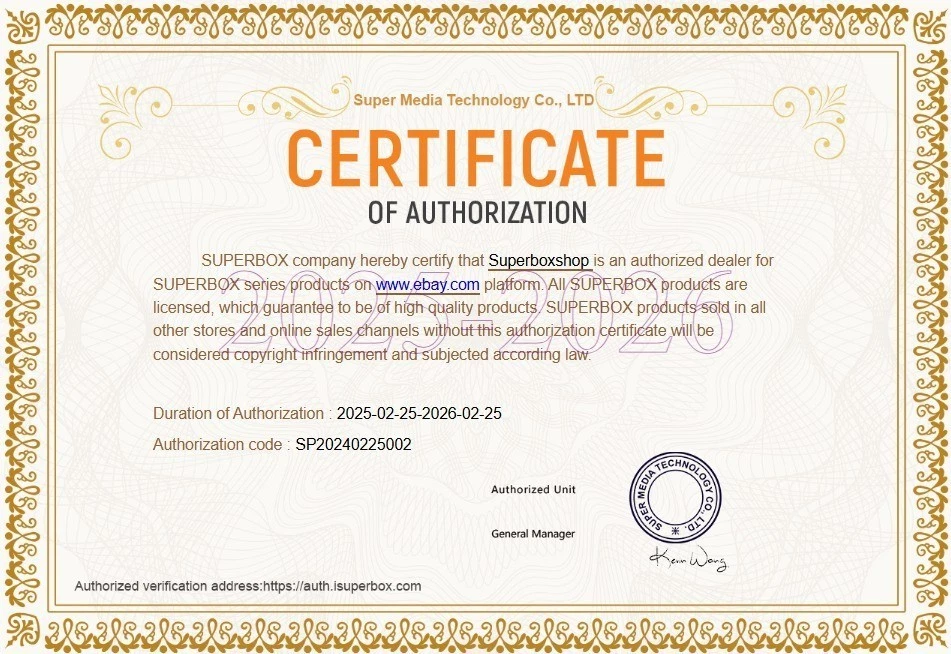 New 2026 SUPERBOX S7 Max - No Fees - Authorized Distributor - Fast Free Ship! - Image 2 of 4