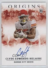 2020 Panini Origins Rookie Auto Clyde Edwards-Helaire #RA-CH Auto RC