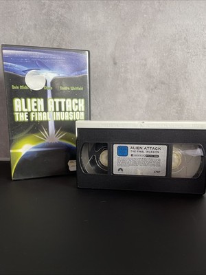 VHS RARITÄT: ALIEN ATTACK - THE FINAL INVASION  (2000) NUR AUF VHS!!! Grosbox