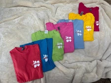 Trader Joe's Short Sleeve Employee T-Shirt Hibiscus Various Color size _ Prelovd