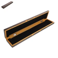 Fishing Float Storage Box: Wooden Tackle Organizer - Lightweight & Portable -