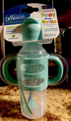 Dr Browns Sippy Straw Bottle 6m+