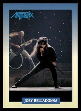 1991 Brockum Rock Cards #139 Joey Belladonna Set Break
