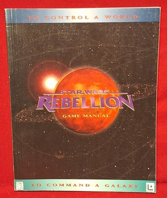 LucasArts - Star Wars Rebellion - PC - Game Manual Guide Instructions