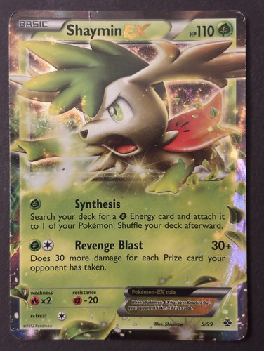 Shaymin EX 5/99 Next Destinies ENG 2012