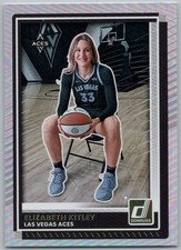 2025 Panini Donruss WNBA Holo Elizabeth Kitley Parallel Card #66 Aces