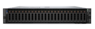 Server Dell R7615 24x2.5'' NVMe EPYC 9354 32GB RAM 2xH965i 2x3.84TB 2x10/25GbE