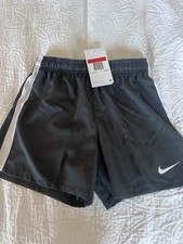 NWT Nike Girls Large Grey Drifit Shorts AO7639-061