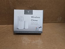 Wasserstein Wireless Chime Compatible w/Nest Doorbell (battery) & (wired)