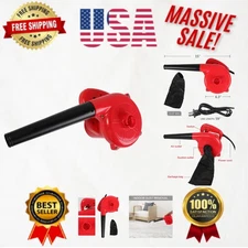 200 MPH Handheld Leaf Blower & Vacuum - Compact, Lightweight Design for Home