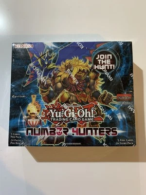 Sealed Yugioh Number Hunters 1st Edition Booster Box - Photo 1/4