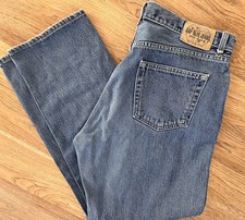 GAP Boy Cut Denim Jeans Blue Womens 16 Regular Medium Wash Straight Leg