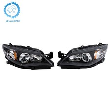 WRX Headlights For Subaru Impreza 2008-2011 Outback 2008-2014 Headlamps LH+RH
