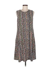 Nine West Women Gray Casual Dress 8